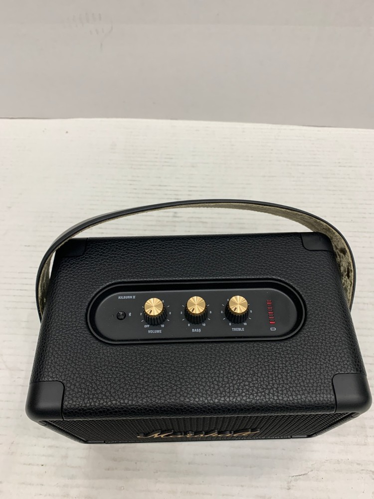 Marshall Kilburn II Portable Black Bluetooth Speaker
