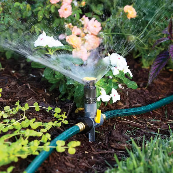 Multi Adjustable Spike Sprinkler (5-pack) | Ft Green Control Water Flow Melnor