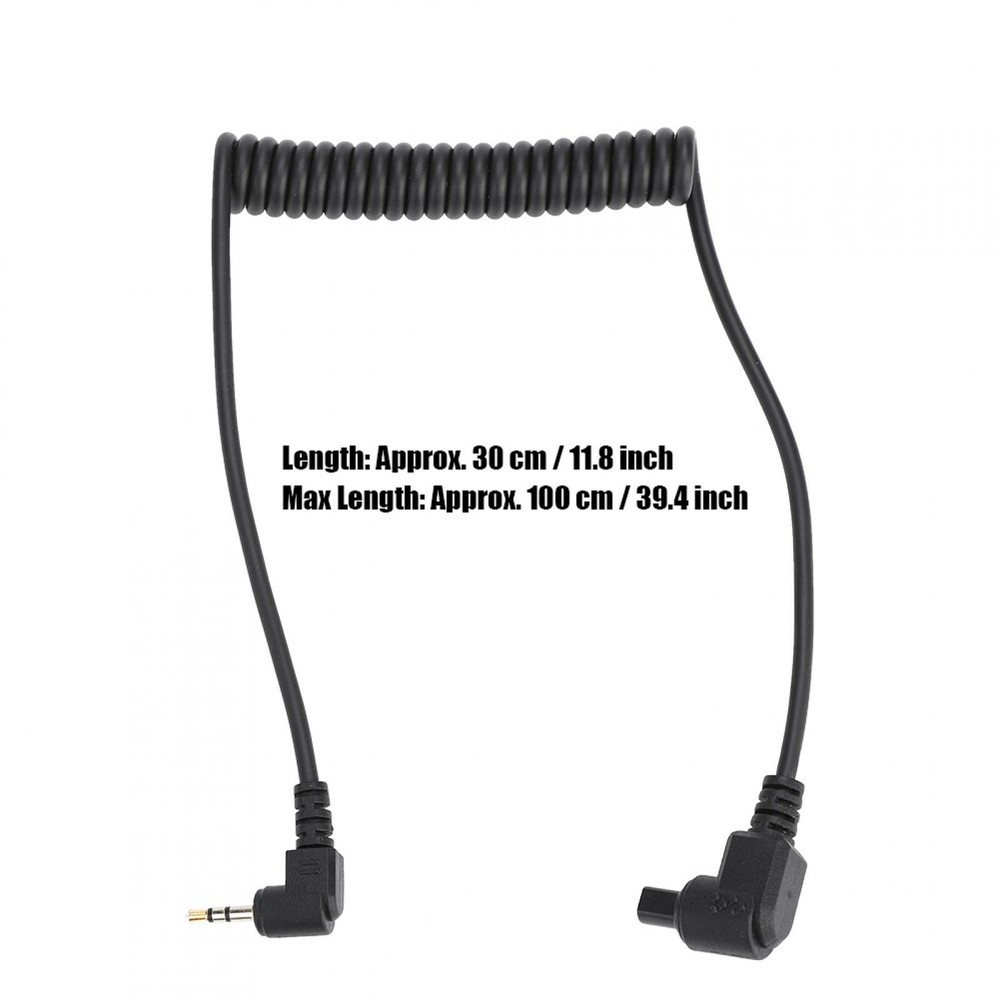 Removable Shutter Timer Remote Cable For Canon EOS 5D Mark III II 7D EOS-1D X 1M