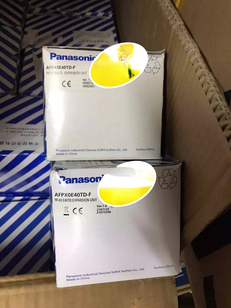 1pcs Panasonic AFPX0E40TD-F PLC Programmable Control Unit Module