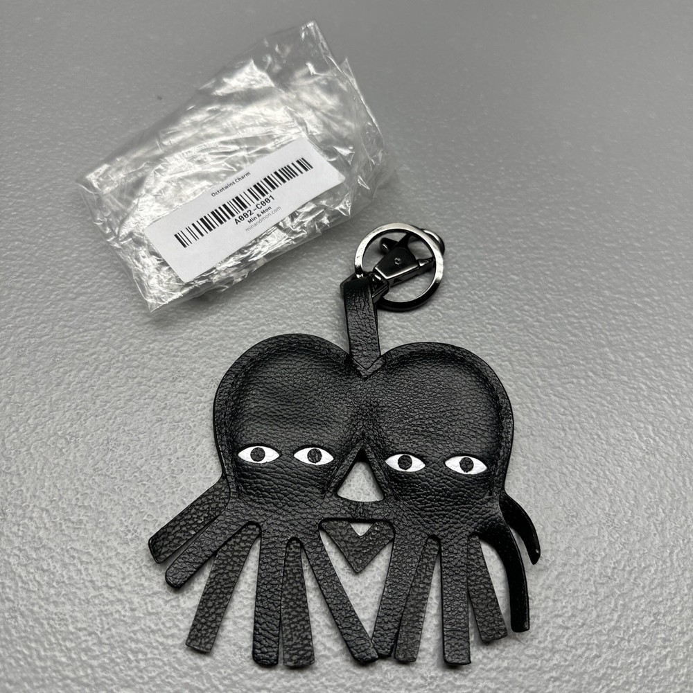 MIN & MON OCTOTWINS CHARMS BLACK