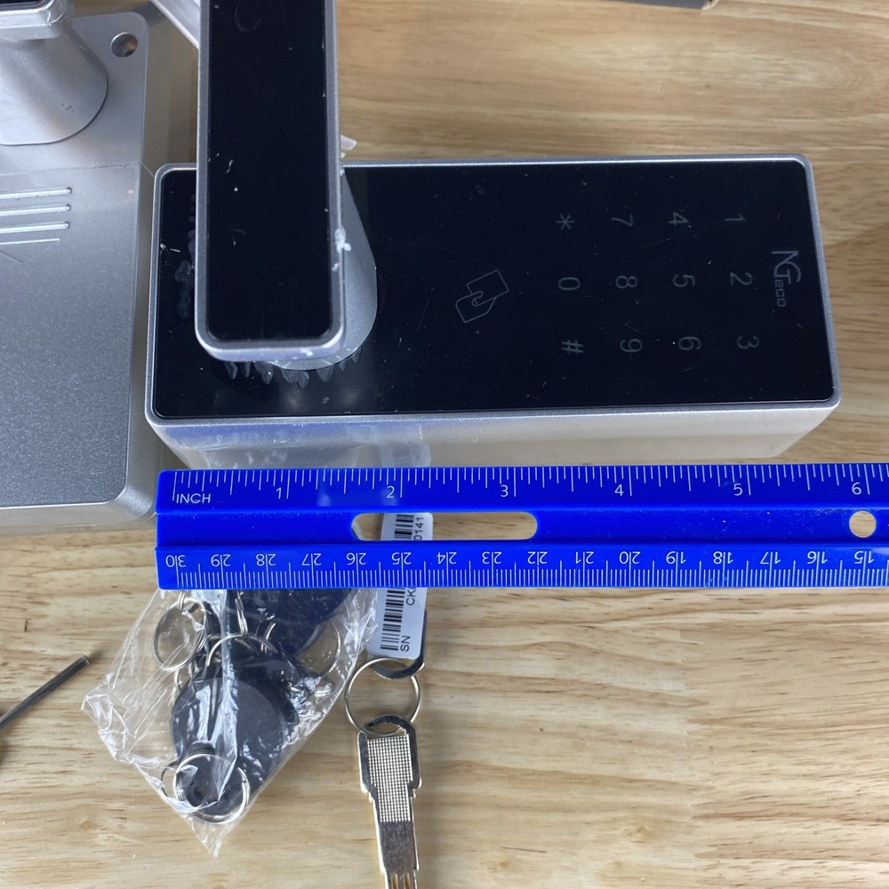 NGTeco Security Touchscreen Smart Lock WiFi Keyless Entry Door Front Digital