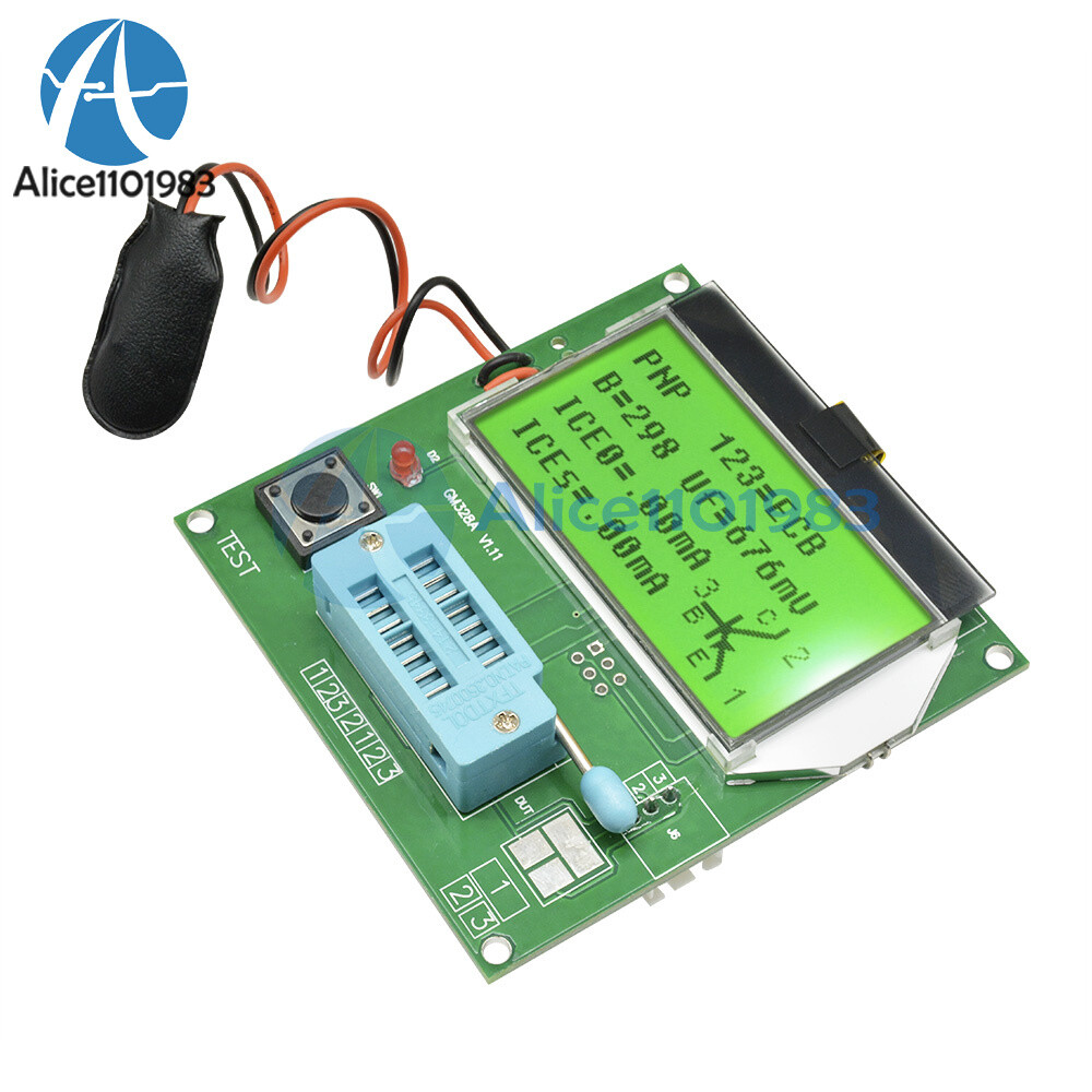 LCD GM328A Transistor Tester Meter Frequency Square Wave Generator