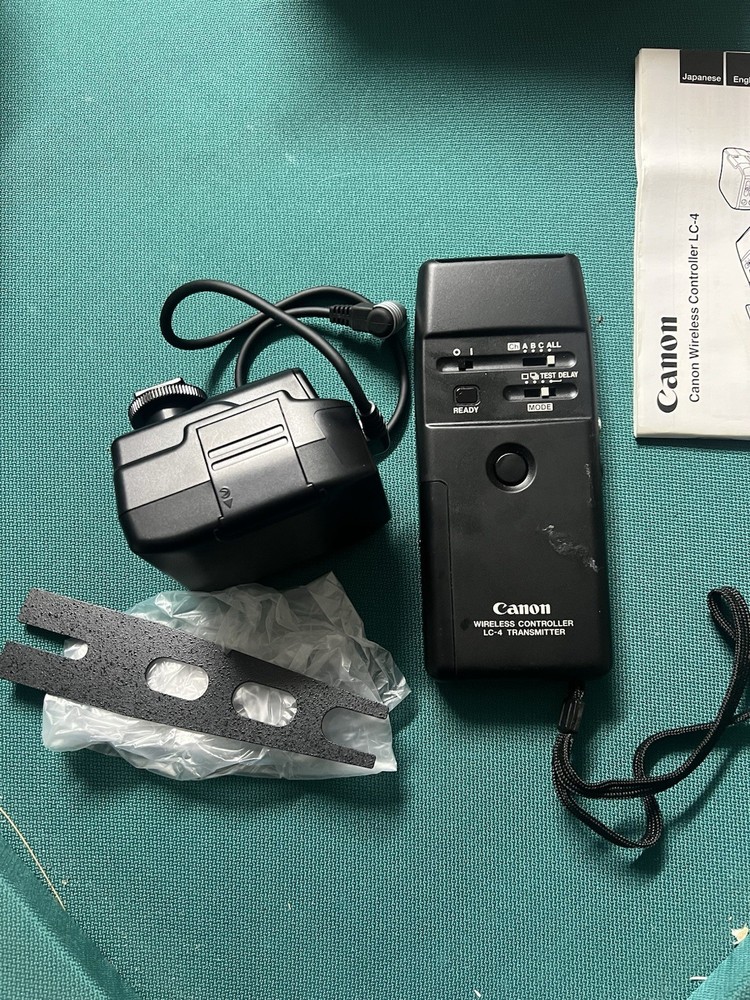 Canon Wireless Controller LC-4 Transmitter And Receiver With Box