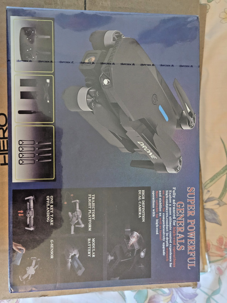 Foldable HD Camera Drone – Dual Camera FPV WiFi Quadcopter – Optical Flow – New