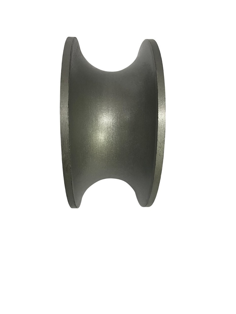 Single Chain Link Gate U-Groove Pipe Wheels-By Sourdough Gate Hardware