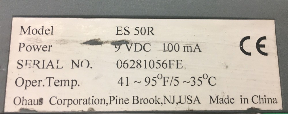 OHAUS ES50R Multipurpose Low Profile Shipping Scale