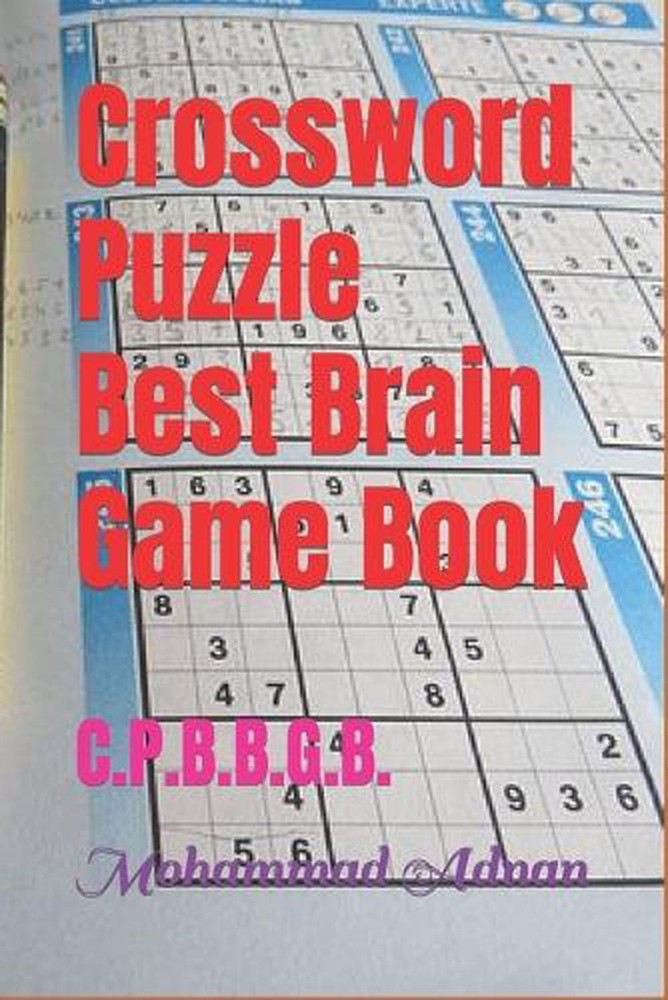 Crossword Puzzle Best Brain Game Book