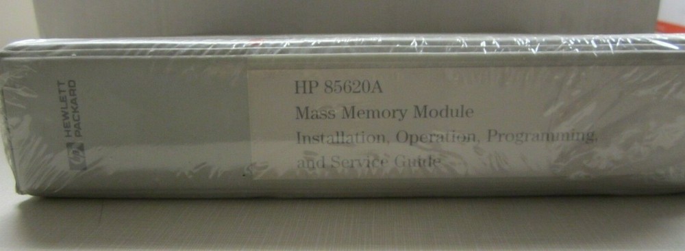 HP 85620A MASS MEMORY MODULE INSTALLATION OPERATION PROGRAMMING & SERVICE GUIDE