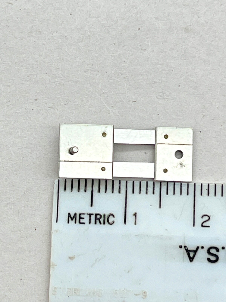 NOS CLOCK SUSPENSION SPRING #7, 20mm / 8mm.