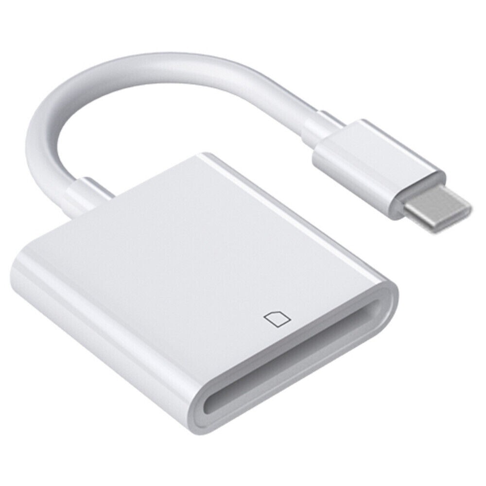 USB Type C to USB-C OTG Adapter SD Card Reader for Android MacBook Windows ipad