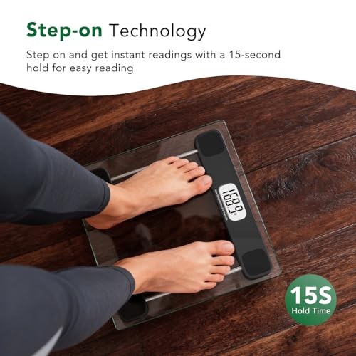 Digital Bathroom Scale with LCD Display