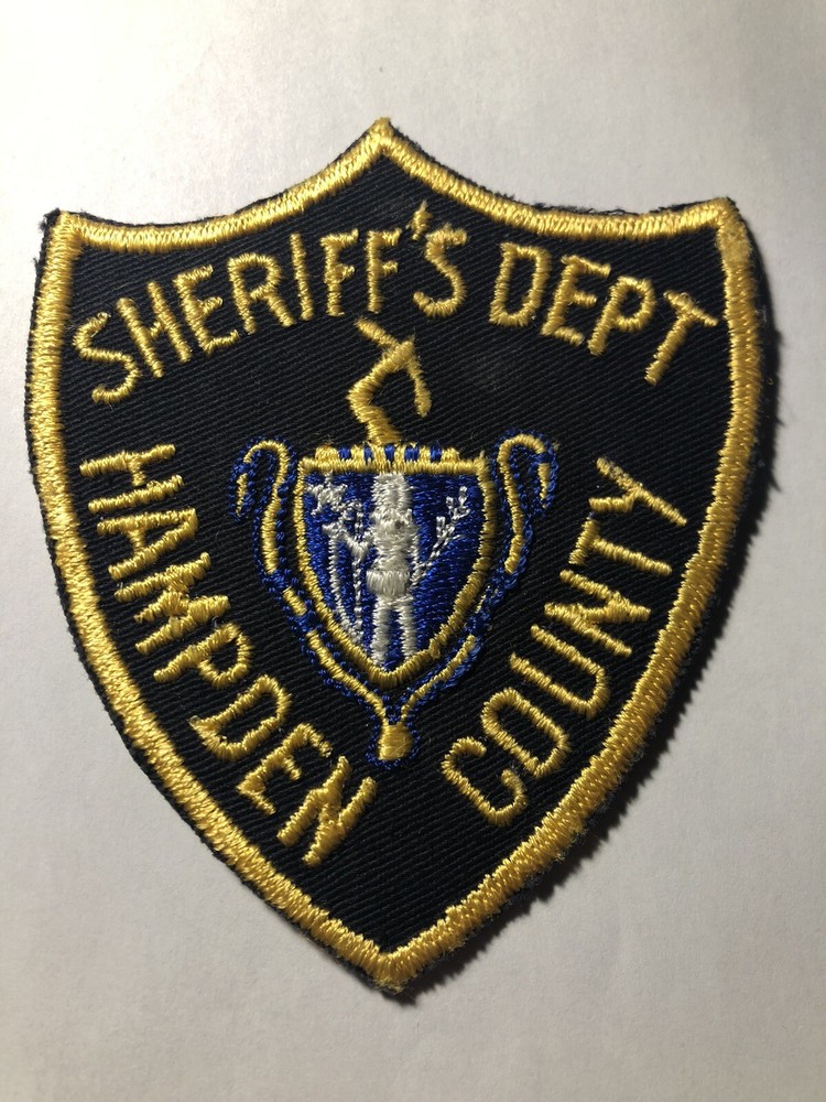 Hampden County Massachusetts Sheriff Patch