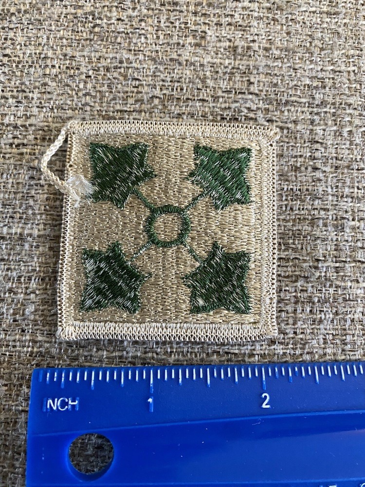 US Army 4th Infantry Division Patch INV4815