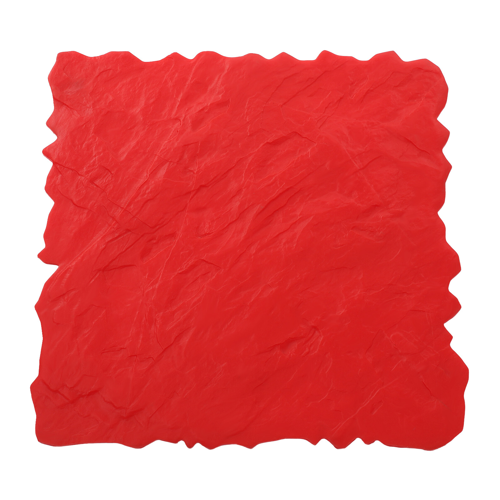 Concrete Seamless Stamp Mat 19.69*19.69in Red Concrete Stamp Molds 5.73 lbs NEW