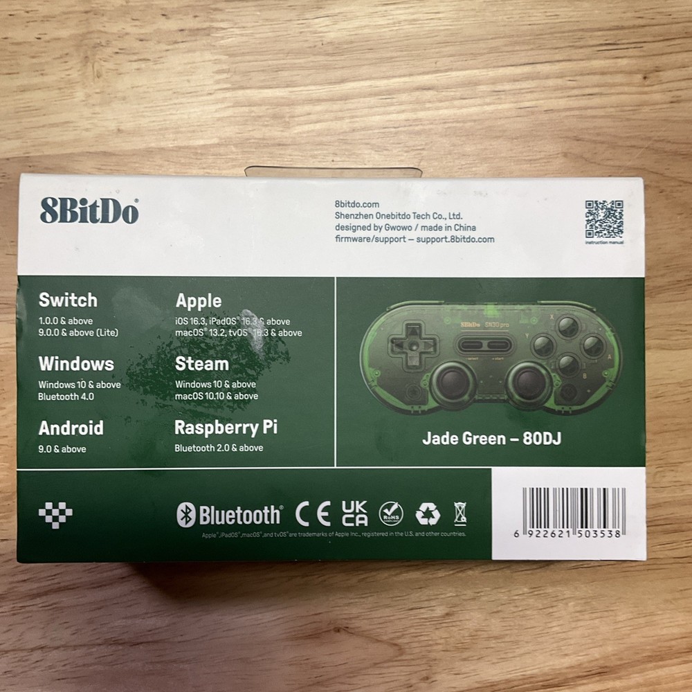 8Bitdo SN30 Pro Bluetooth Gamepad for Switch Steam Mac PC Android Windows MacOS