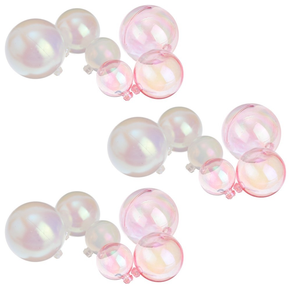 18 Pcs Cake Decorating Toppers Bubble Decorations for Party Balls Insert