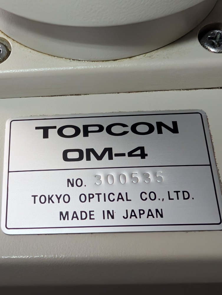 Topcon OM-4 Opthalmometer Keratometer - UNTESTED
