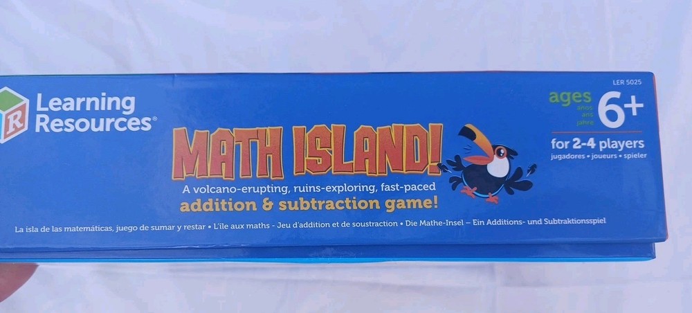 Learning Resources Math Island Addition & Subtraction Game Ages 6+