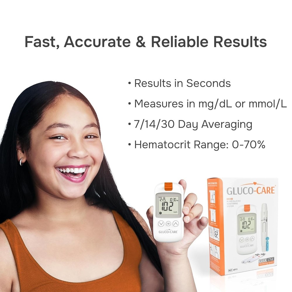 Comprehensive Glucometer Kit: Accurate Readings, 500 Memory & Easy Calibration