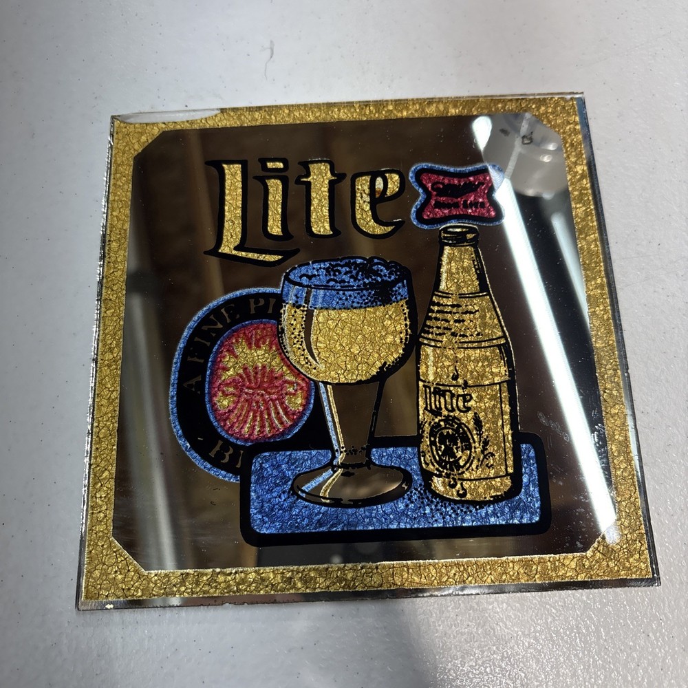 Miller Lite Mirror Customer