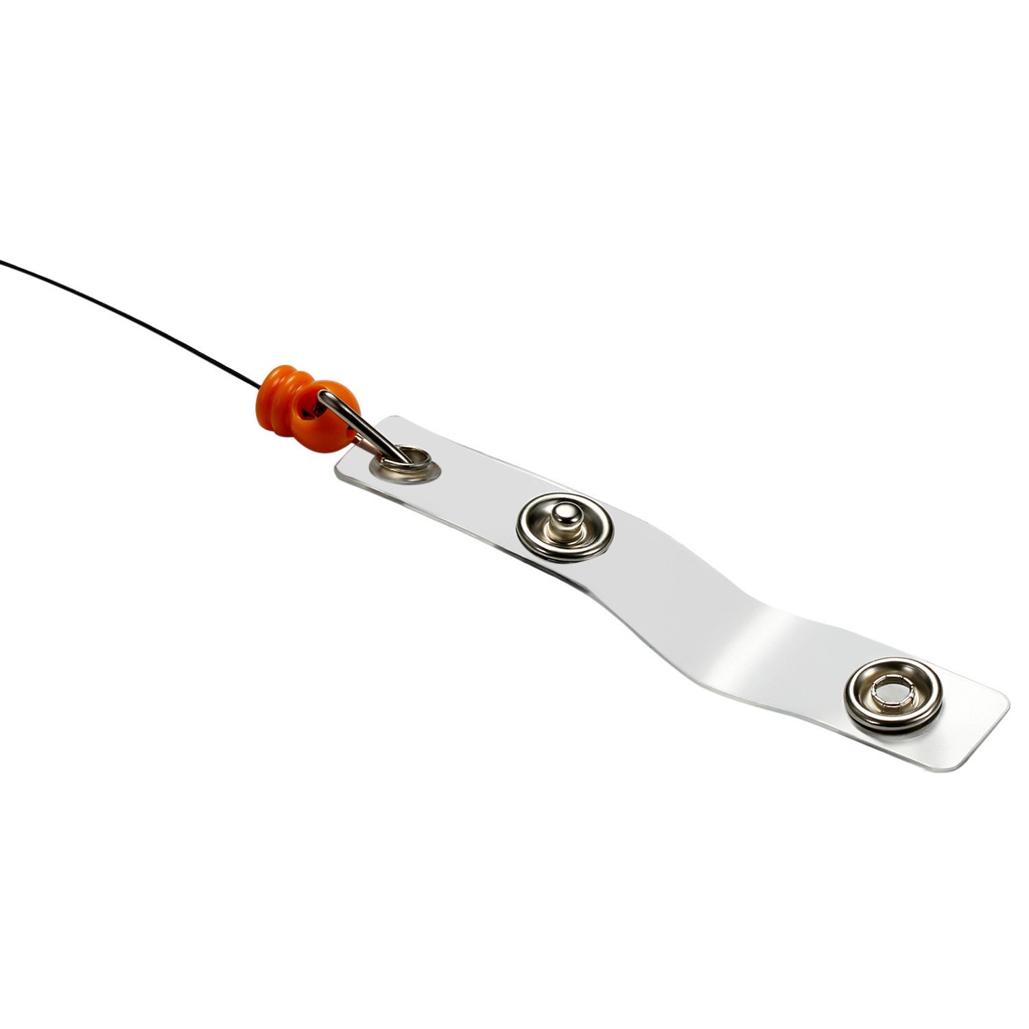 20pc Clip On Retractable Badge Holder ID Name Reel Card Holders For Nurse Doctor