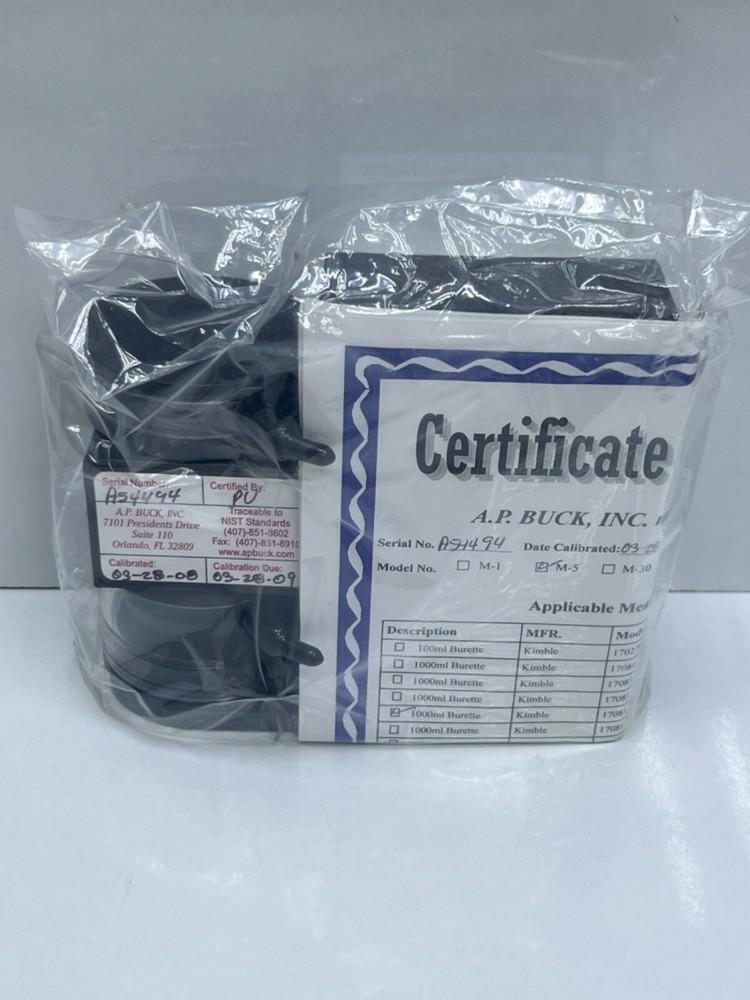 A.P. Buck M-5 Mini-Buck Calibrator M5