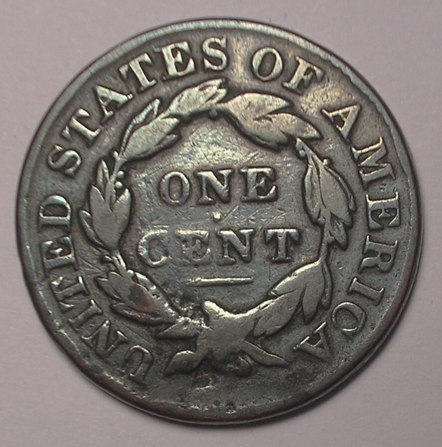 1831 Coronet Head Large Cent, N-6, Nice Surfaces