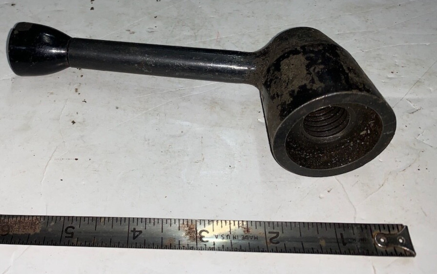 MILLING MACHINE MILL VISE CRANK W/ ¾-10 THREADED HOLE