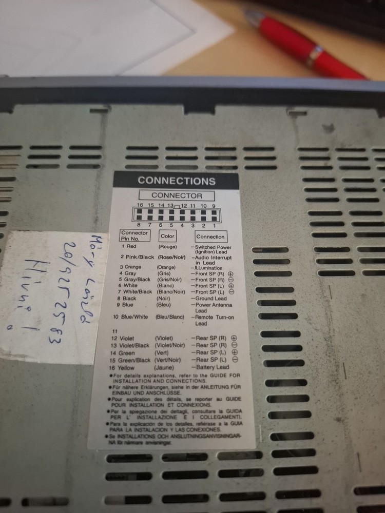 alpine tda7572r old school cd