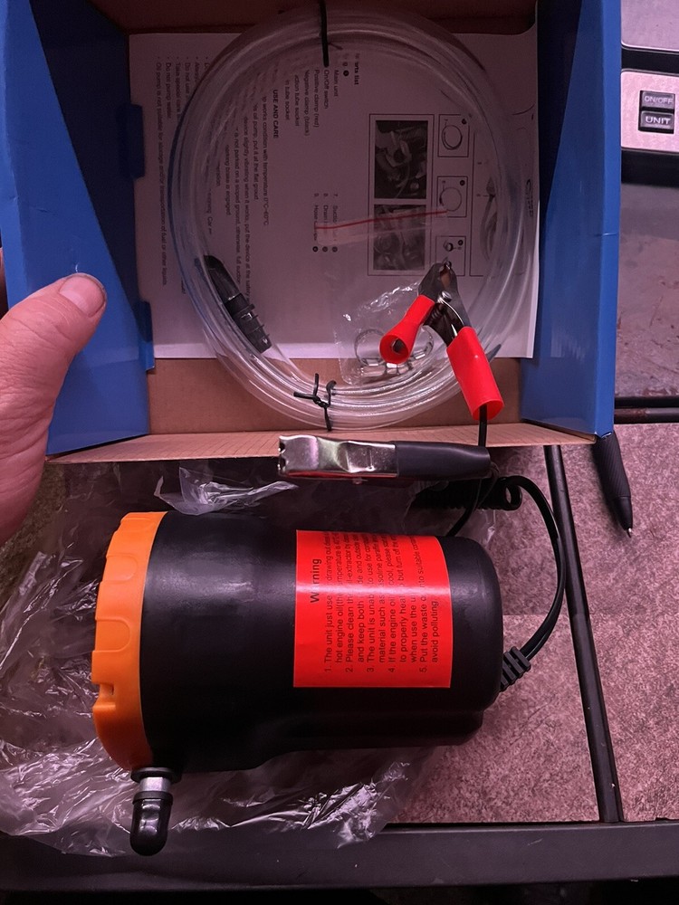 Boxwizard 12 Volt Oil Pump