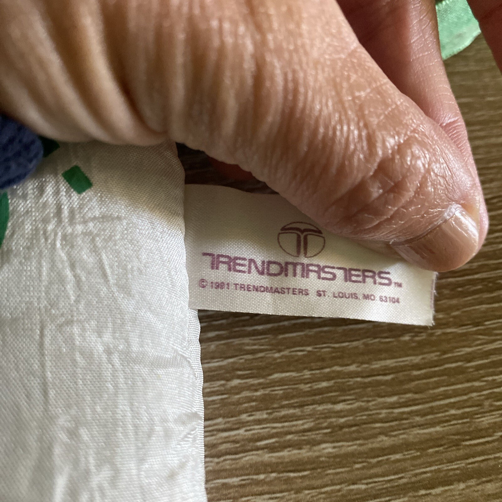 3D 1980s Ho Ho Ho Santa stocking parachute puff