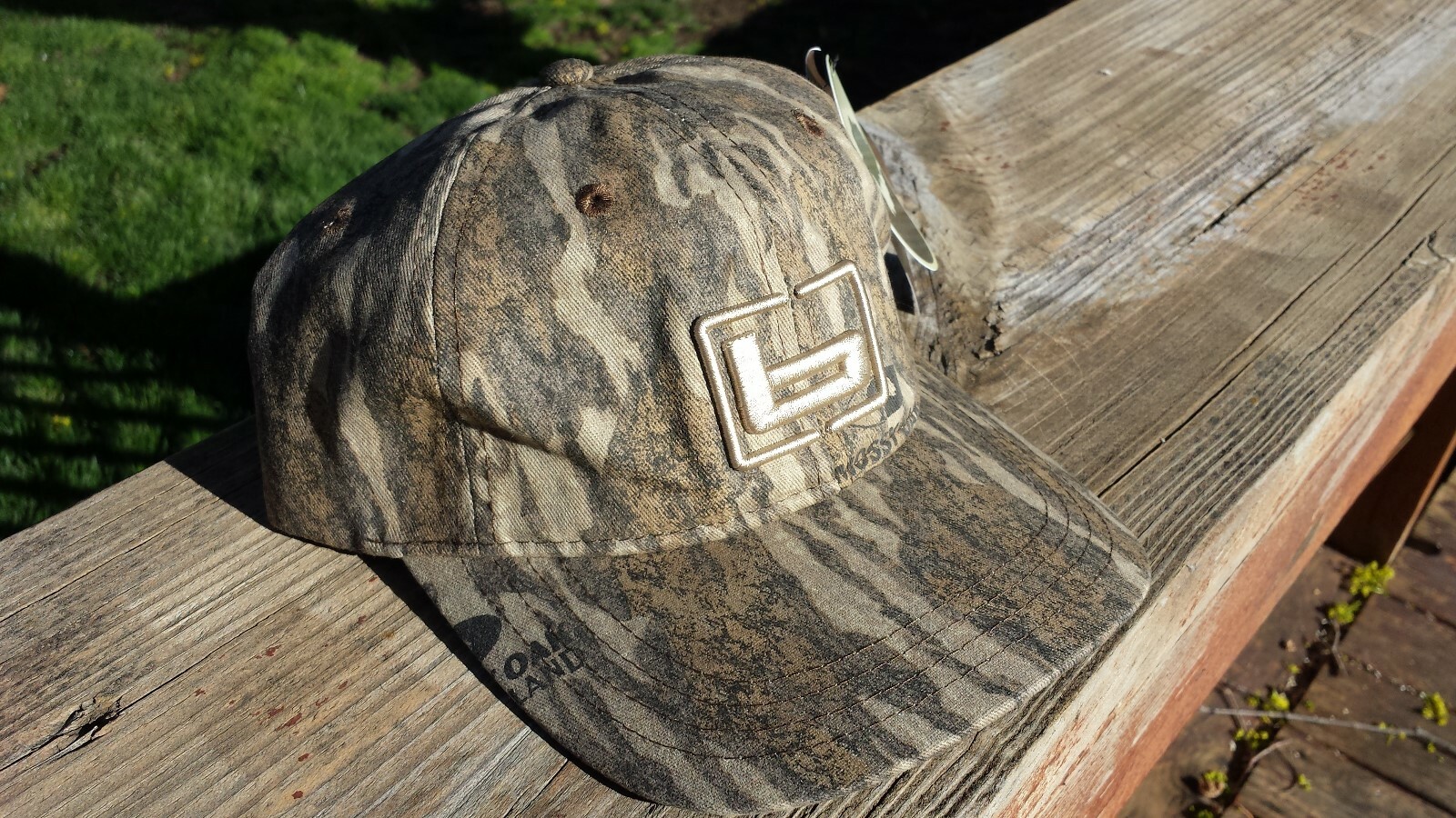 Banded Gear "b" Logo Mossy Oak Bottomland Btml Camo Cotton Hunting Hat Cap NEW
