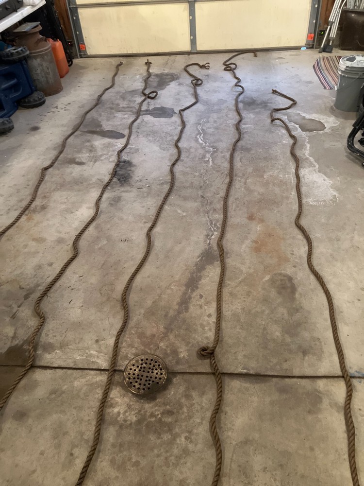 5/8" Barn-Hay Rope 5 Sections 15'-20' Each