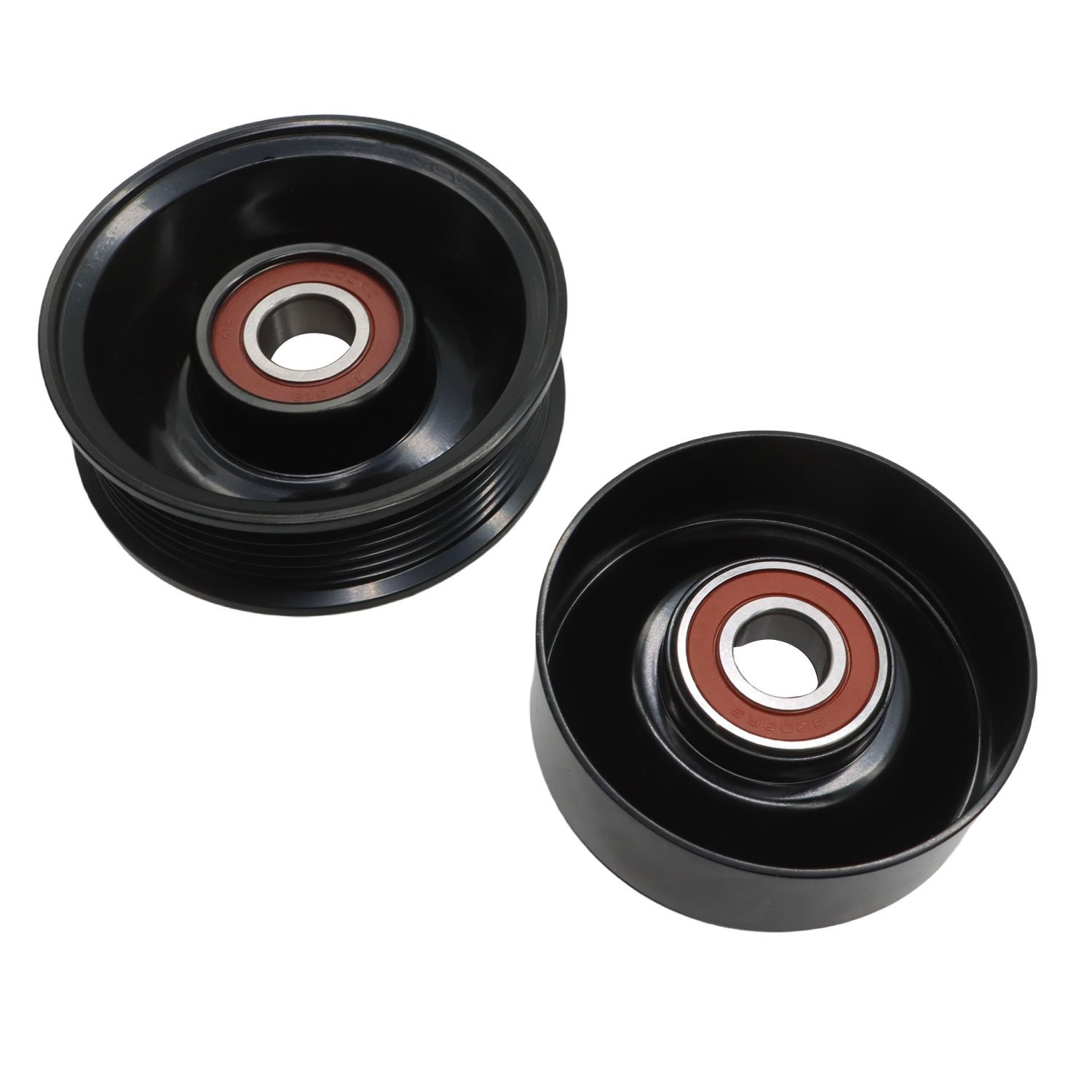 90K-38274A Serpentine Belt Drive Kit Tensioner & Idler Pulley For Ford F150