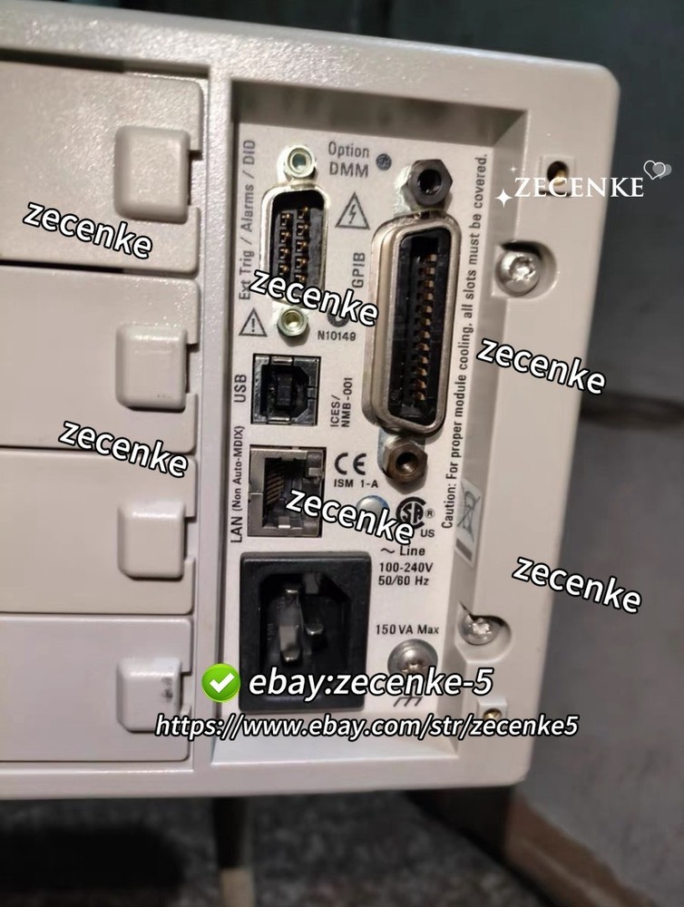 Keysight Agilent 34980A Multifunction Switch Measurement Unit.