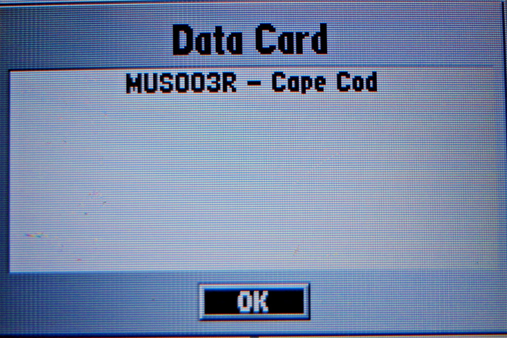 Garmin BlueChart CAPE COD MUS003R Navigation Data Card Chart Map Chip