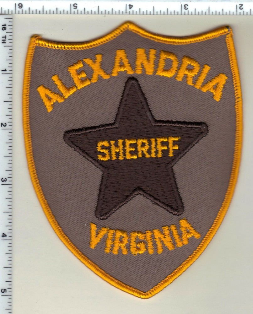 Alexandria County Sheriff (Virginia)  Shoulder Patch