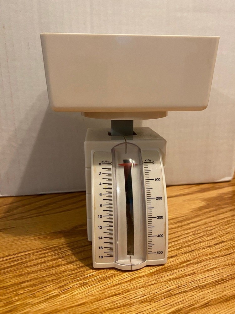 Small Kitchen Food Scale White 500g