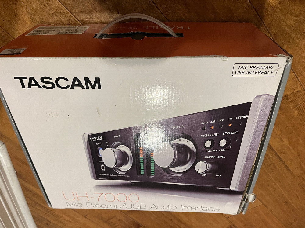Tascam UH-7000 HDIA Mic Preamp USB Audio Interface