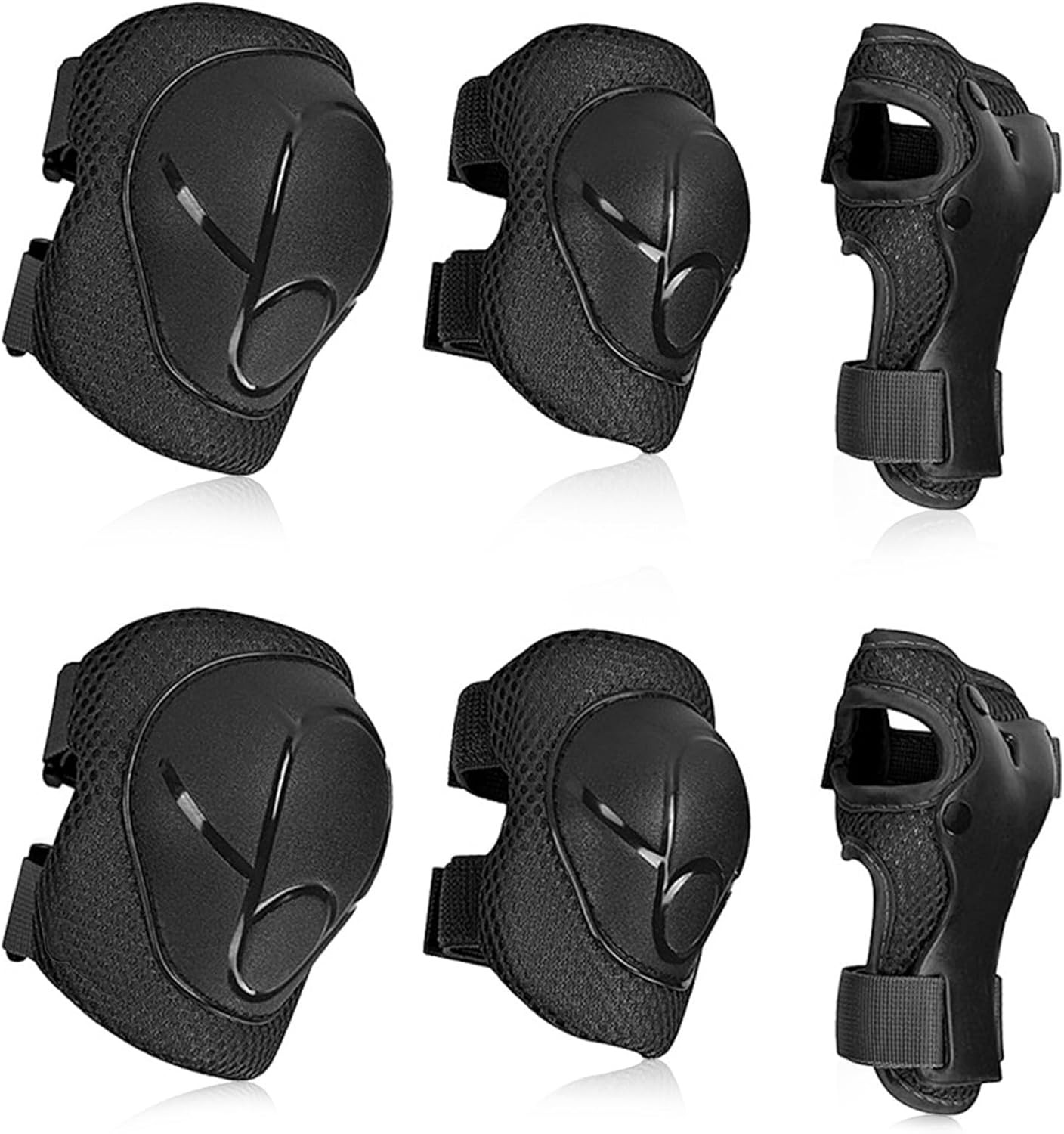Kids Protective Gear Set Knee Pads for Kids 3 -14 Years Toddler Knee and Elbow👍