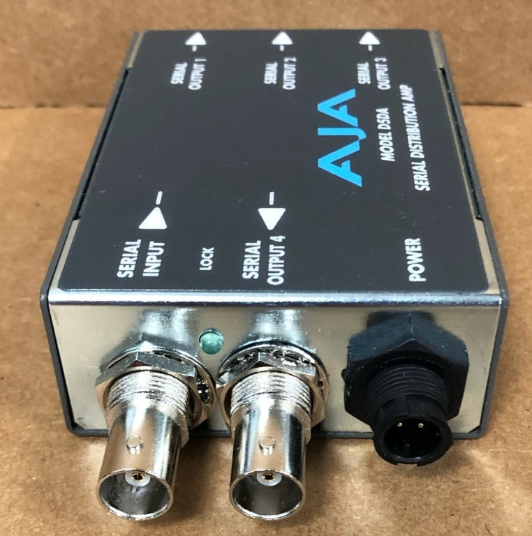 AJA MODEL: D5DA Serial Distribution Amplifier (NO AC-ADAPTER)