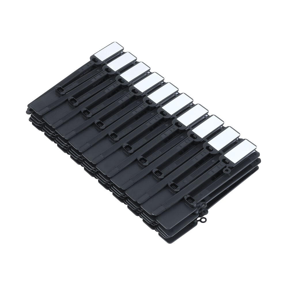 Skywalker 3" Cable Ties with Write-on Label (100 Pack, Black)