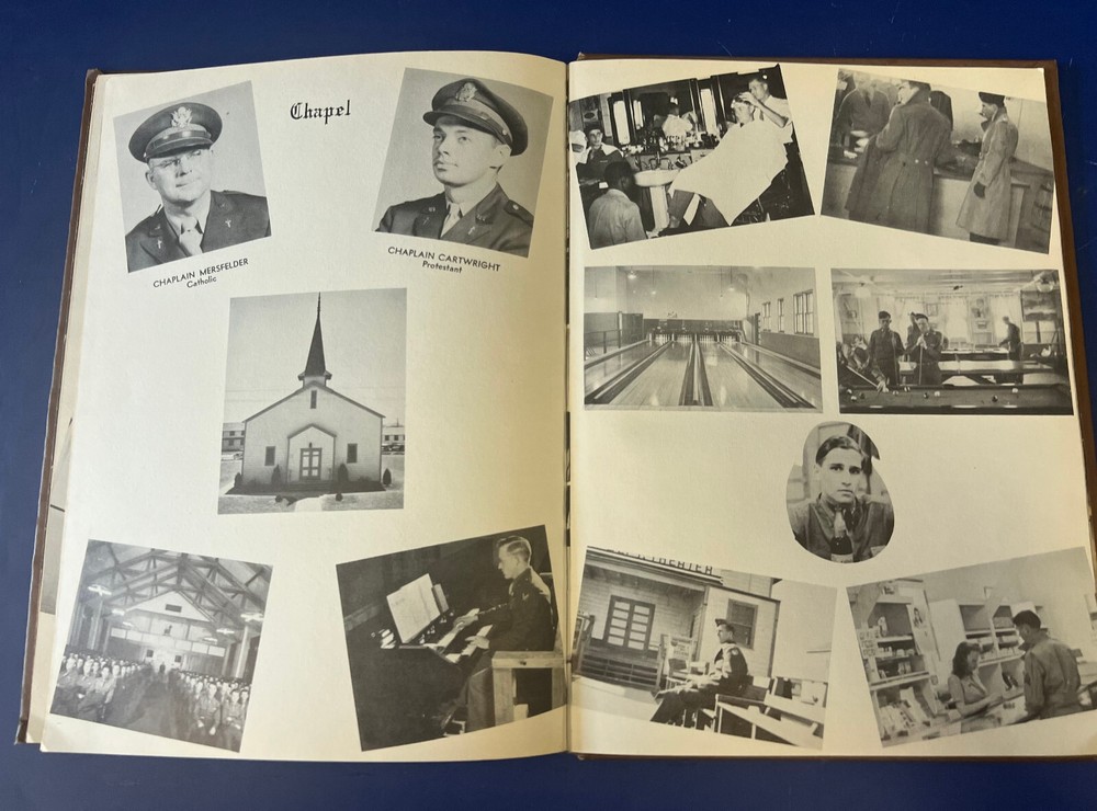 GODFELLOW ARMY AIR FIELD CLASS BOOK 44 E- BASIC FLT. TRAINING