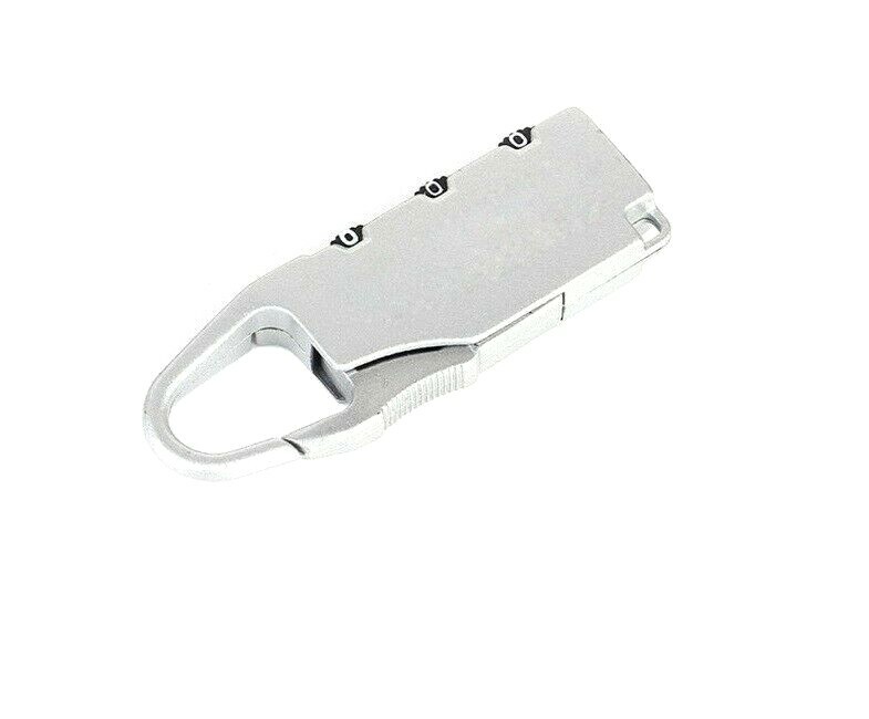 Number Combination Padlock for Suitcases 3Pcs