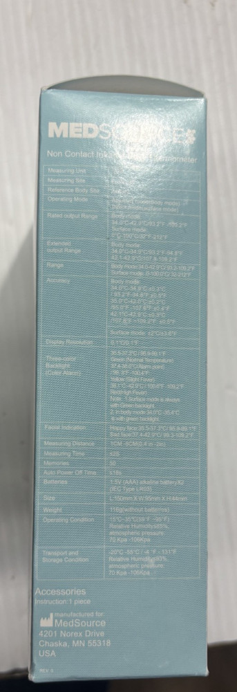 Medsource Touchless Infrared ms-131002