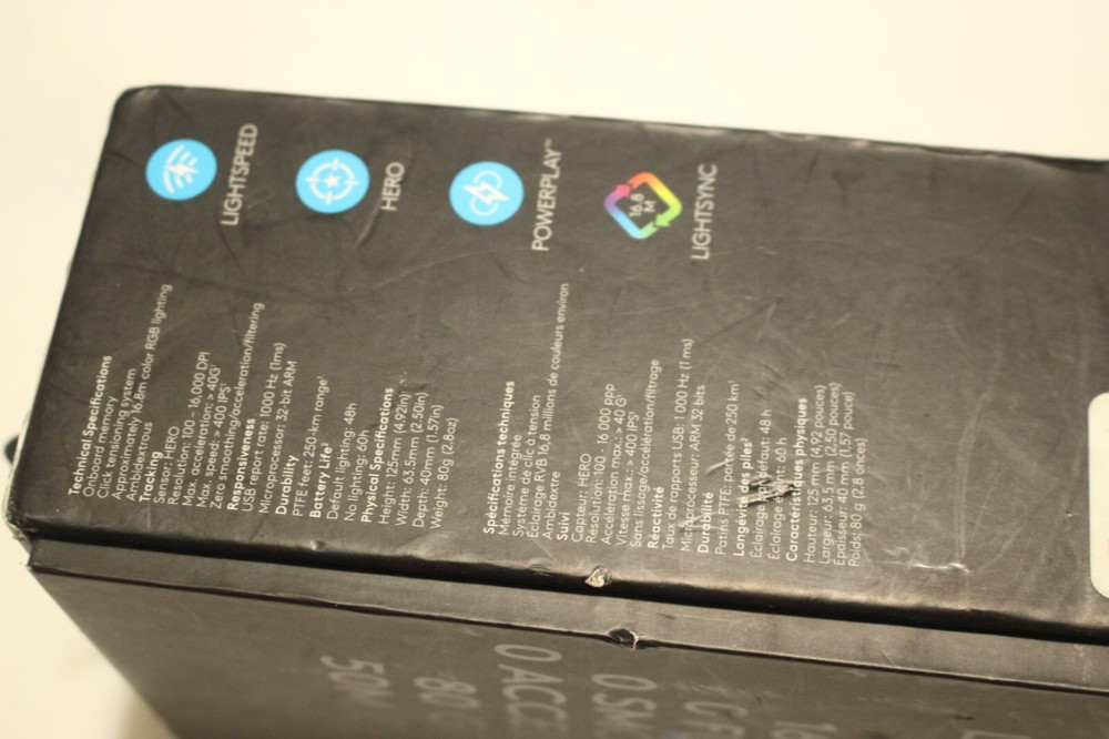 LOGITECH G PRO WIRELESS GAMING MOUSE