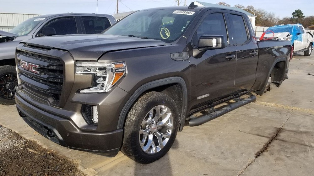 20 GMC SIERRA 1500 ELEVATION DOOR PANEL FRONT LEFT DRIVER BLACK CLOTH