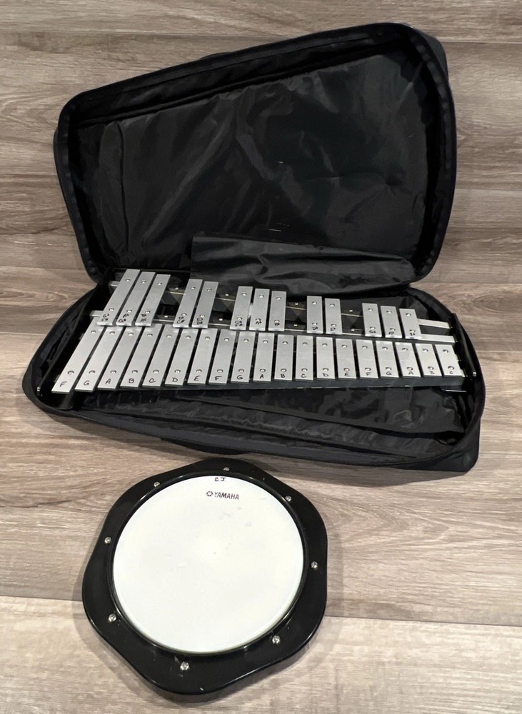 Yamaha Xylophone - W/ Case & Drum