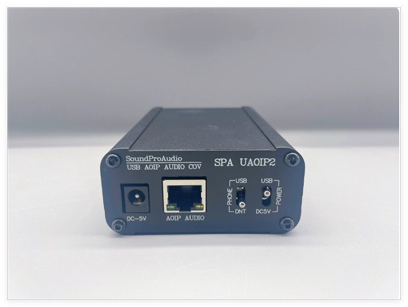 2-channel stereo USB-DANTE/AES67 conversion box